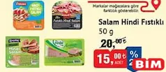 SALAM HİNDİ FISTIKLI 50 G